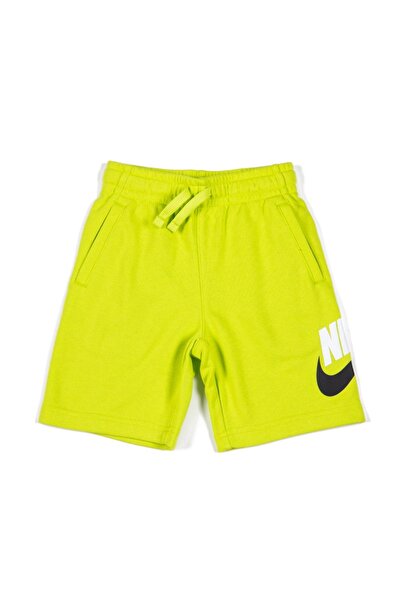 Nike CLUBHBR FT SHORT 86G710-EB5 Λάιμ