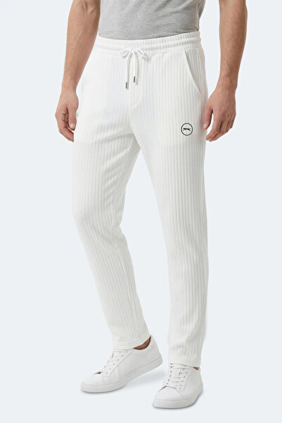 Slazenger NORWOOD Erkek Beyaz Eşofman Altı