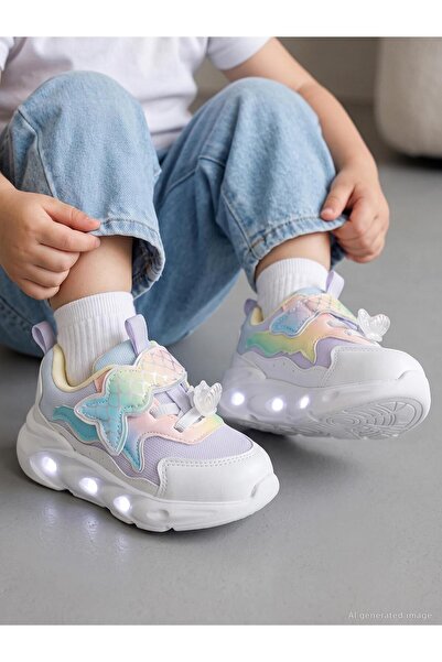 Civil Sport Arıa Bebe Size 22-25 Sports Shoes - Lilac