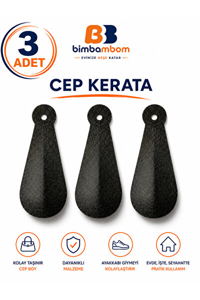 bimbambom Mini Kerata de 10 cm - 3 bucăți de corn de pantofi, Kerata