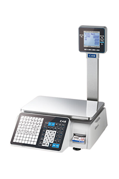CAS CL3000 Barkodlu 30 Kg (Onaylı) Elektronik Market Terazisi