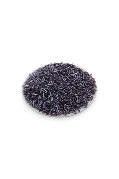 Serhat Aksesuar ve El İşçilik 6X2 mm Purple Tube Beads 100 Gr
