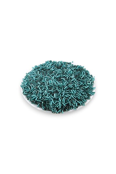 Serhat Aksesuar ve El İşçilik 6X2 mm Crystal Light Emerald Tube Beads 100 Gr