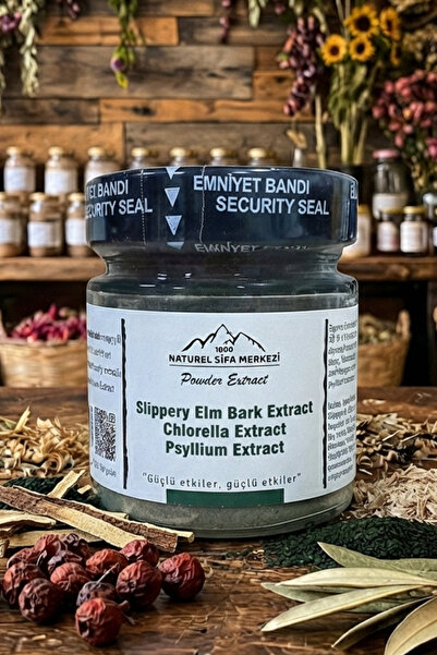 Nurbal Şifa Merkezi Slippery Elm  Chlorella Psyllium Ekstrak 120 gr KLN