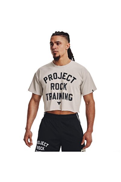 Under Armour PJT ROCK HW CUTOFF T 1377441-289 Γκρι