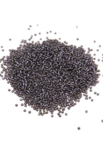 Serhat Aksesuar ve El İşçilik 08 Sand Crystal Plum Beads 3 mm (100 Gr 6000 Pi...