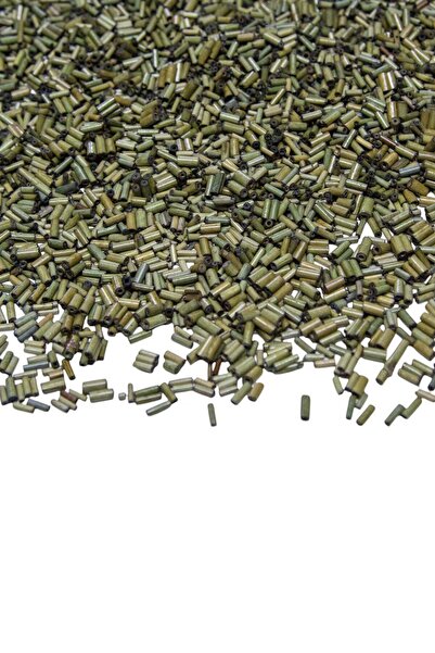 Serhat Aksesuar ve El İşçilik 6 mm Bamboo Cutout Pastel Green Color Wooden Be...
