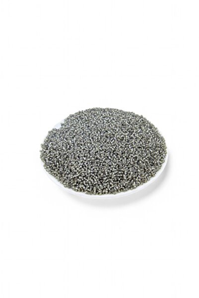 Serhat Aksesuar ve El İşçilik Light Anthracite (11/0) 2 mm Sand Beads 100 Gr