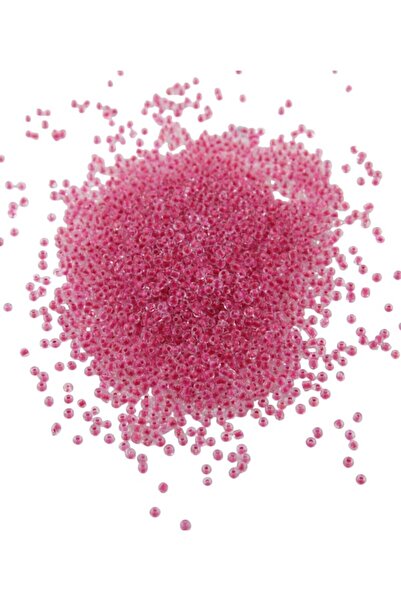 Serhat Aksesuar ve El İşçilik 08 Sand Inner Dyed Dark Pink 3 mm Beads (100 Gr...