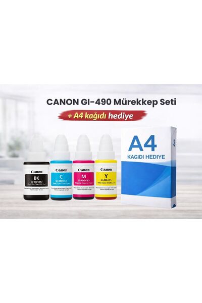 Canon G1411 G2411 G3411 G3411 G4411 G1410 G2410 G3410 G4410 4 Renk Orjinal Mü...