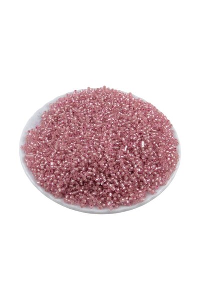 Serhat Aksesuar ve El İşçilik 08 Sand Light Pink 3 mm Beads (100 Gr 6000 Pieces)