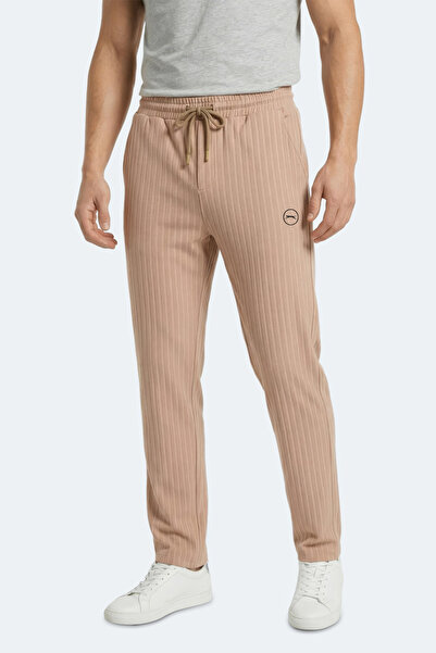 Slazenger Ανδρικό καφέ φούτερ παντελόνι NORWOOD