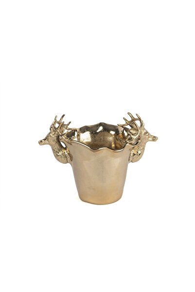 Mikasa Moor Antik Gold Geyik Vazo 38x25x27 cm