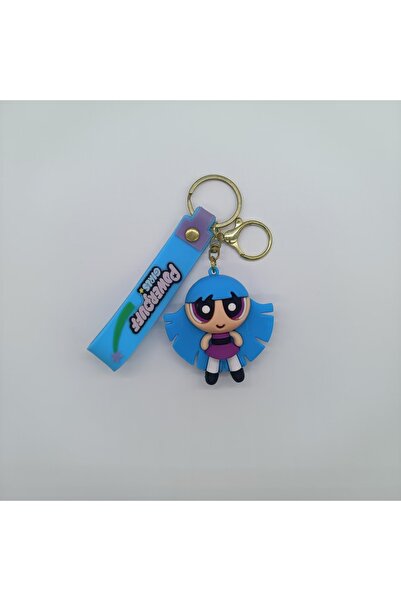 Choice Bandai A 6cm Classic Anime Cartoon Powerpuff Girls Butterfly Keychain ...