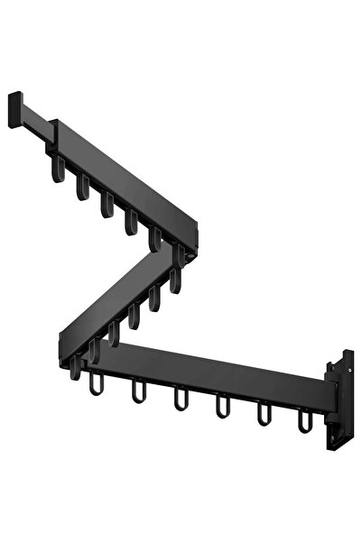 Simply Joy Clothes drying rack, Simply Joy, 114 cm, retractable with hooks, e...