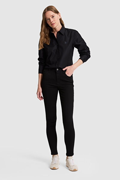 U.S. Polo Assn. Women's Black Jean Pants 50321442-Dn0027