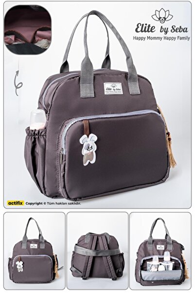 ELITE by Seba Luna Anthracite Mother Baby Care Bag