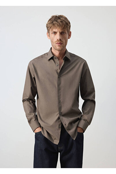 MANGO Man Regular fit %100 pamuklu gömlek