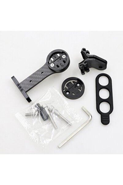 Choice Black Carbon Carbon Fiber Mountain Road Bicycle Stem Computer Extensio...