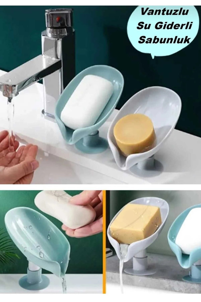 Generic Brand Dozator de săpun Dozator de săpun cu ventuză și scurgere de apă...