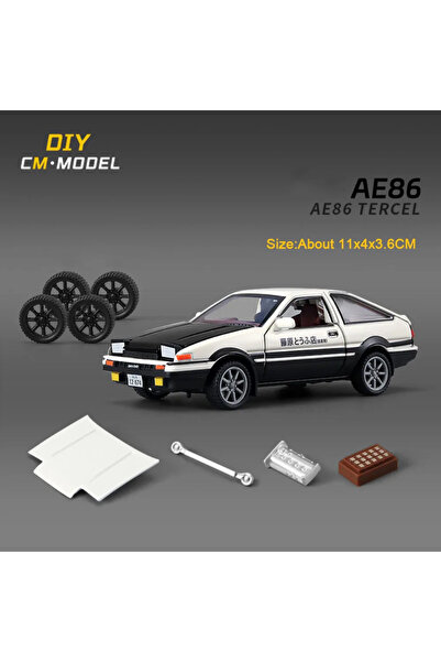 Choice1 AE86 White 1:43 Pagani Zonda R Models AE86 Miniature Toys Diecast All...