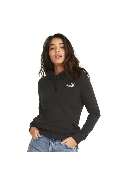 Puma 848332-01 Ess+ Embroidery Women's Sweat Black