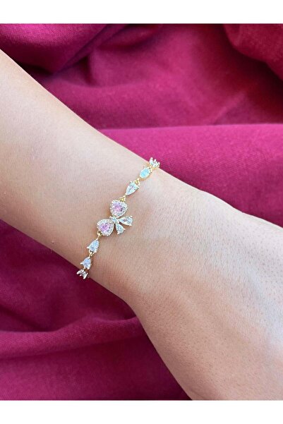 nunu takı Bow Thin Bracelet