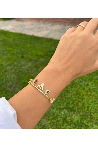 nunu takı Phoenix and Stone Charm Bracelet