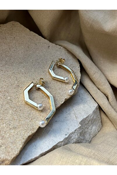 nunu takı Double Sided Joint Earrings