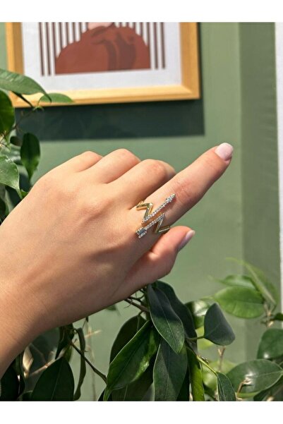 nunu takı Ring with Arrow Pattern