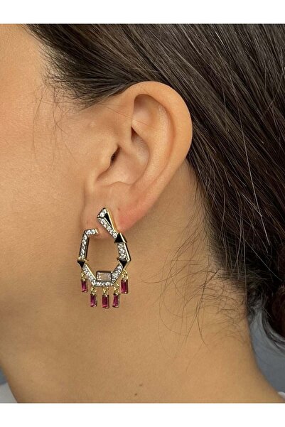 nunu takı Stone Earrings