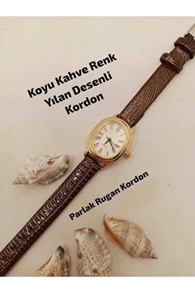 Brality Yeni Moda Kadın Kol Saati ... Retro Minimal... Vintage Model.... ( Ko...