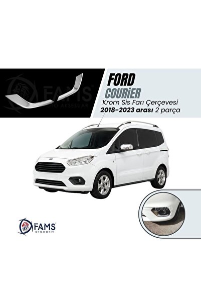 FAMS OTO AKSESUAR F, Courier Krom Sis Farı Çerçevesi 2 Parça 2018-2023 Paslan...