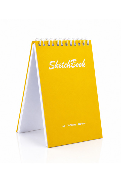 Pagos Yayınları Wise Owl Premium A6 SketchBook Sert Kapak Eskiz Defteri | 200...