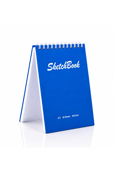 Pagos Yayınları Wise Owl Premium A6 SketchBook Sert Kapak Eskiz Defteri | 200...