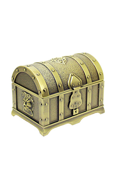 Choice 7 x 5 x 5 cm Bronze Color Size 7x5x5cm Vintage Jewelry Box Metal Art C...