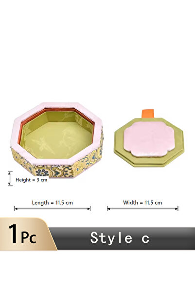 Choice c Palace Wind Belt Cover Jewelry Tray, Creative Dustproof Ring & Brace...