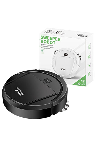 Choice Black New Automatic Robot Vacuum Cleaner Smart Sweeping Dry Wet Cleani...