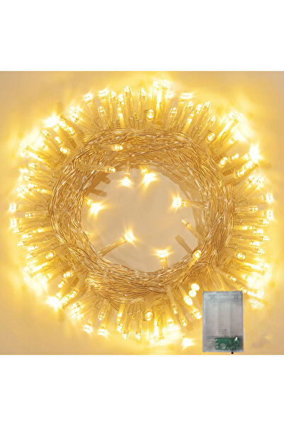 Choice 10M 80LEDs Warm White 1/3/4/10M LED Fairy Garland Light Battery Powere...