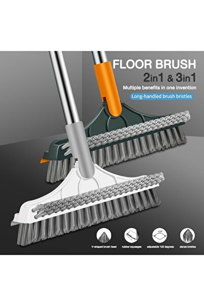 Choice 3 in 1 White-102CM 3 In 1 Cleaning Brush Cleaner Brush For Cleaning Ba...