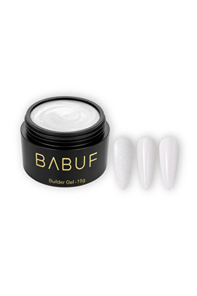 BABUF Gel Autonivelant Perlat BGP – Construcție Unghii, Efect Elegant, Finish...