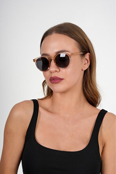 Olivier Philippe Honey Round Sunglasses