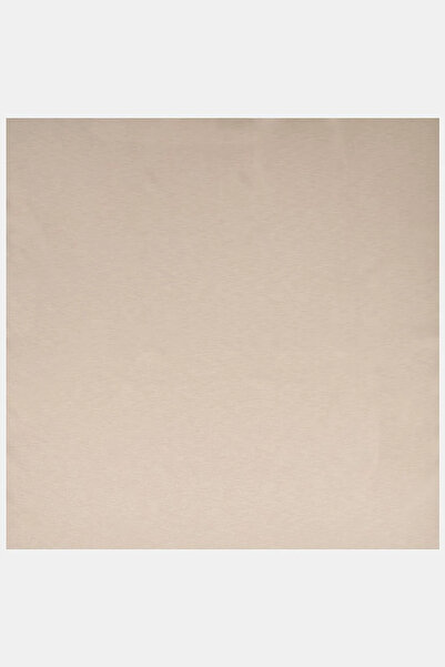 Kayra Jacquard Plain Scarf Dark Beige