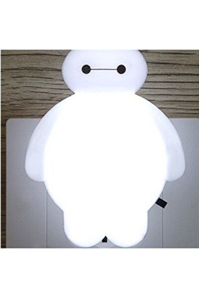 Choice White LED Night Light Wall Lamp Cartoon Shape Button Switch Energy-Sav...