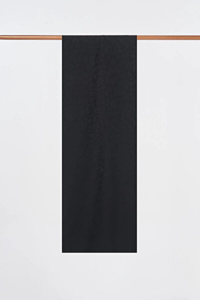 Kayra Abstract Pattern Bamboo Shawl Black