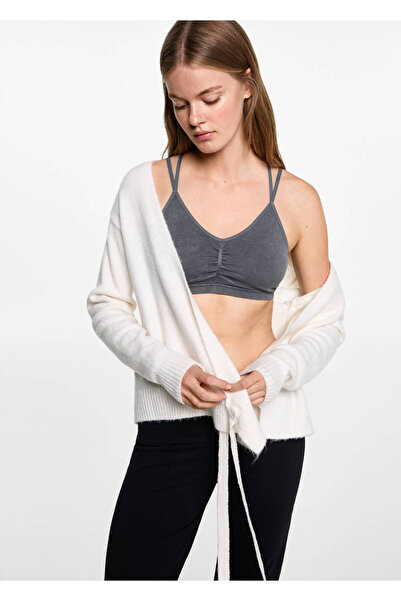 Mango Teen Çapraz askılı bluz