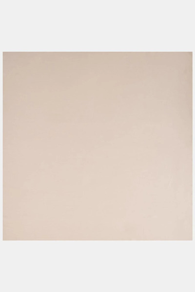 Kayra Silvery Plain Scarf Cream