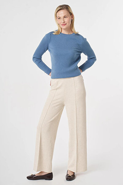 Kayra Çimalı Knitwear Trousers Stone