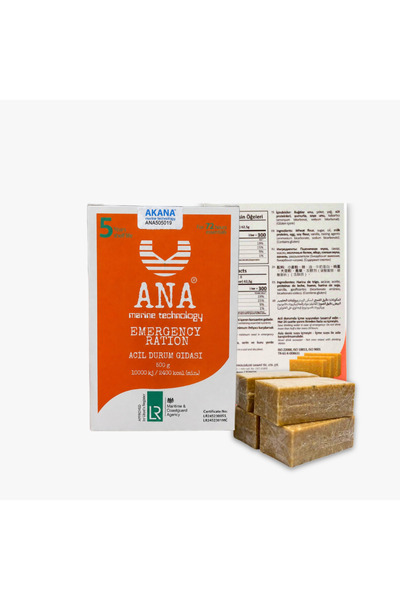AKANA Ana Acil Durum Gıdası 20 Paket X 500 Gr.