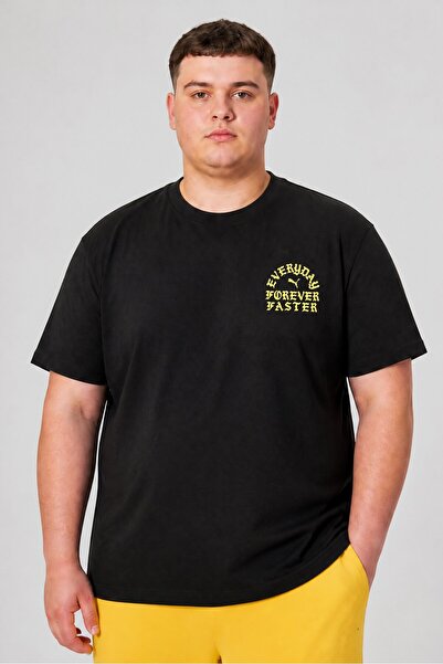 Puma Men Sportswear Fit Short Sleeve Outdoor T-Shirt, Black